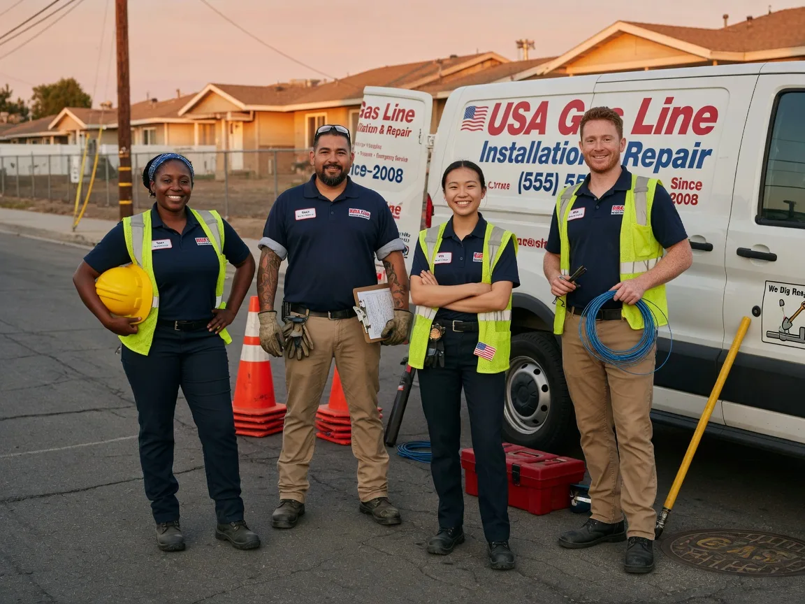 Gas Line Installation company in Bergton, VA